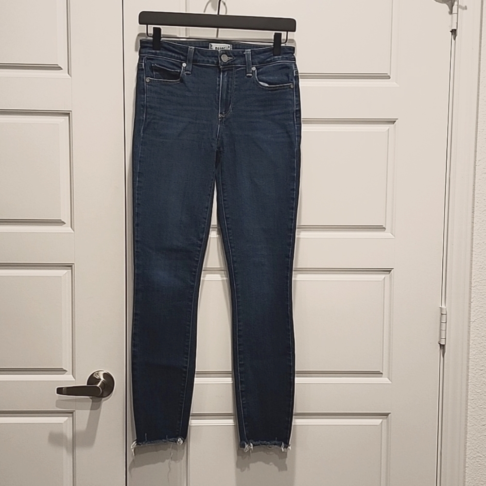 PAIGE VERDUGO ANKLE BLUE JEANS